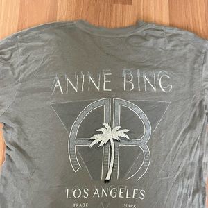 Anine Bing Grey Tshirt